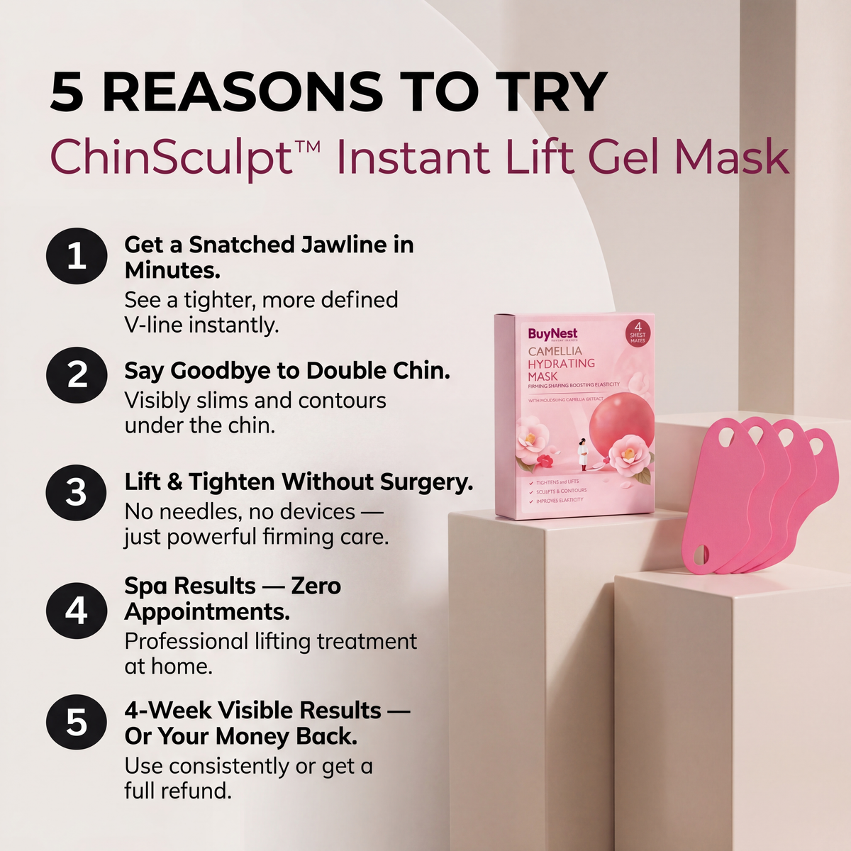 ChinSculpt™ Instant Lift Gel Mask